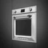 SMEG Kombinált gőzsütő Galileo sütőtérrel,  pirolitikus tisztítássál, nagy LCD kijelzővel - Victoria design, inox