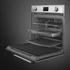 SMEG Kombinált gőzsütő Galileo sütőtérrel,  pirolitikus tisztítássál, nagy LCD kijelzővel - Victoria design, inox