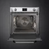 SMEG Kombinált gőzsütő Galileo sütőtérrel,  pirolitikus tisztítássál, nagy LCD kijelzővel - Victoria design, inox
